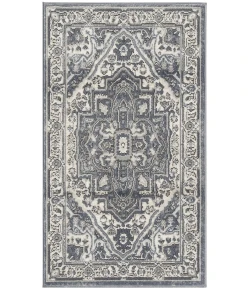 Nourison Home Quarry QUA18 Navy Ivory 2 ft. 2 in. X 3 ft. 9 in. Area Rug