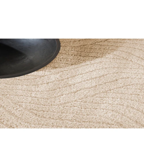 Calvin Klein Surfaces Beige SFC01 5 ft. 2 in. X 7 ft. Rectangle Rug