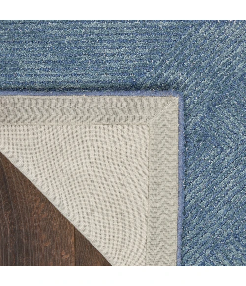 Michael Amini Ma30 Star Area Rug SMR01 Blue 4' x 6'