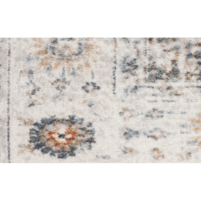 Nourison Astra Machine Washable Ivory Multicolor ASW16 7 ft. 10 in. X 10 ft. Rectangle Rug