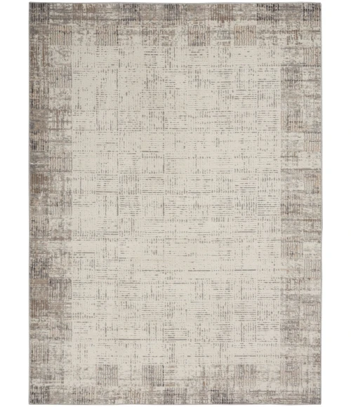 Nourison Elation Area Rug ETN05-Ivory Grey