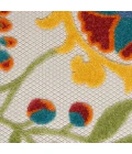 Nourison Aloha Area Rug ALH17-Ivory/Multi