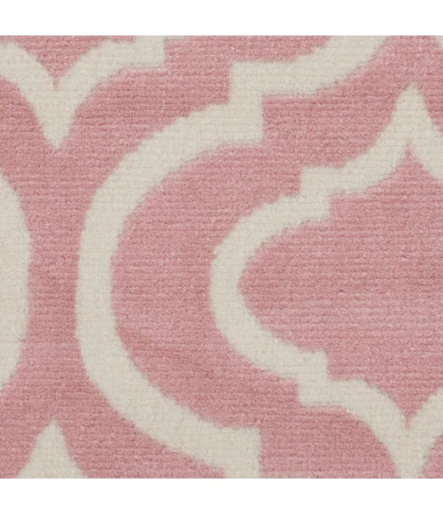 Nourison Jubilant Round Area Rug JUB19-Pink