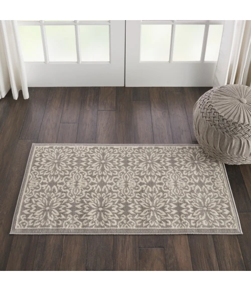 Nourison Jubilant Area Rug JUB06-Ivory/Grey