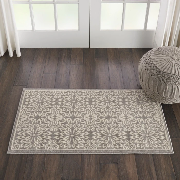 Nourison Jubilant Area Rug JUB06-Ivory/Grey