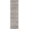 Nourison Home Nourison Essentials NRE03 Grey Beige 2 ft. X 6 ft. Area Rug