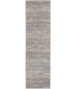 Nourison Home Nourison Essentials NRE03 Grey Beige 2 ft. X 6 ft. Area Rug