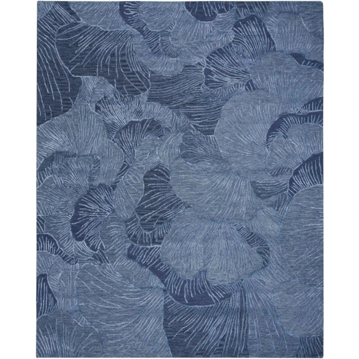Nourison Avra Blue AVR01 4 ft. X 6 ft. Rect. Rug