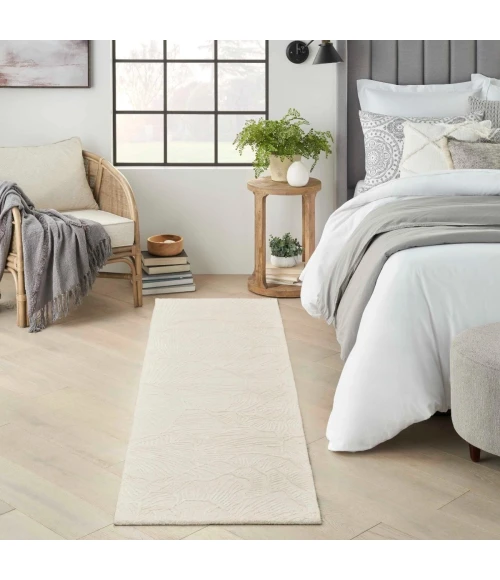 Nourison Avra Ivory AVR01 8 ft. Rect. Rug