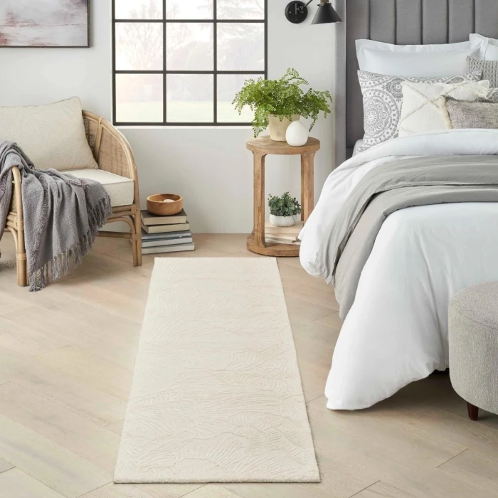 Nourison Avra Ivory AVR01 4 ft. X 6 ft. Rect. Rug