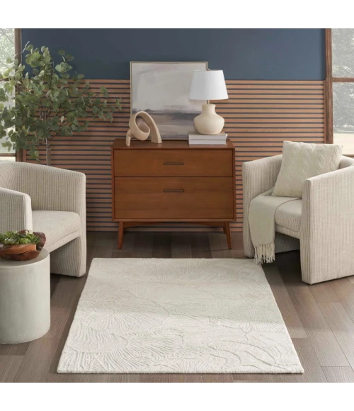 Nourison Avra Ivory AVR01 8 ft. Rect. Rug