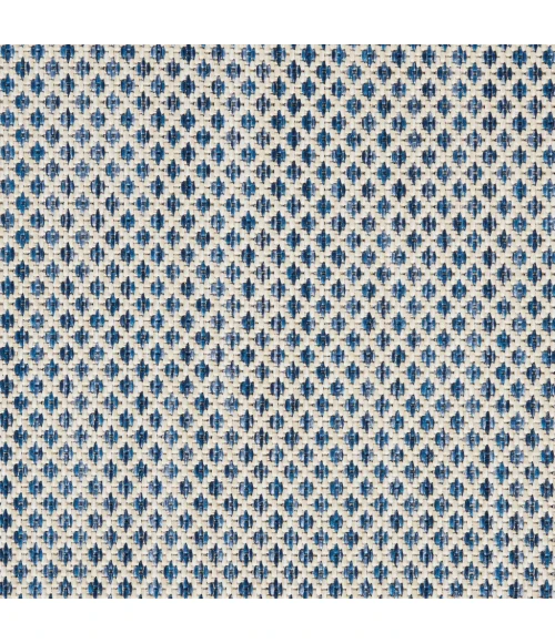 Nourison Courtyard Area Rug COU01-Ivory Blue