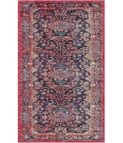 Nourison Home Fulton FUL04 Red 1 ft. 10 in. X 5 ft. Area Rug