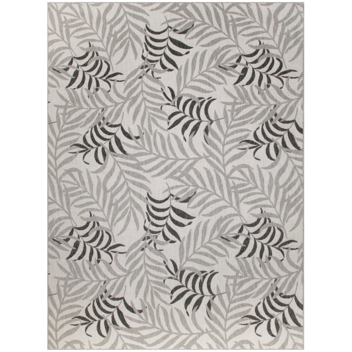 Nourison Garden Oasis Grey GOA01 10 ft. X 14 ft. Rect. Rug