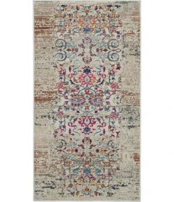 Nourison Home Vintage Kashan VKA02 Ivory 2 ft. X 4 ft. Area Rug