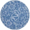 Nourison Home Whimsicle WHS05 Blue 5 ft. Round Area Rug