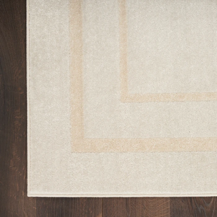 Nourison Home Nourison Essentials Ivory Gold NRE02 2 ft. 2 in. X 7 ft. 6 in. Rectangle Rug