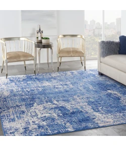 Nourison Home Whimsicle WHS08 Blue Ivory 8 ft. X 10 ft. Area Rug