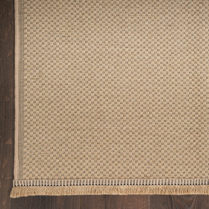 Nourison Washable Jute Natural WSJ03 2 ft. X 4 ft. Rect. Rug