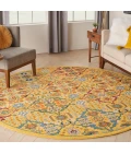 Nourison Allur Area Rug ALR03 Yellow Multicolor