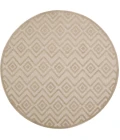 Nourison Home Versatile Cream NRV01 8 ft. Round Rug