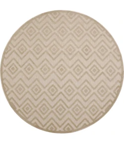 Nourison Home Versatile NRV01 Cream 8 ft. Round Area Rug