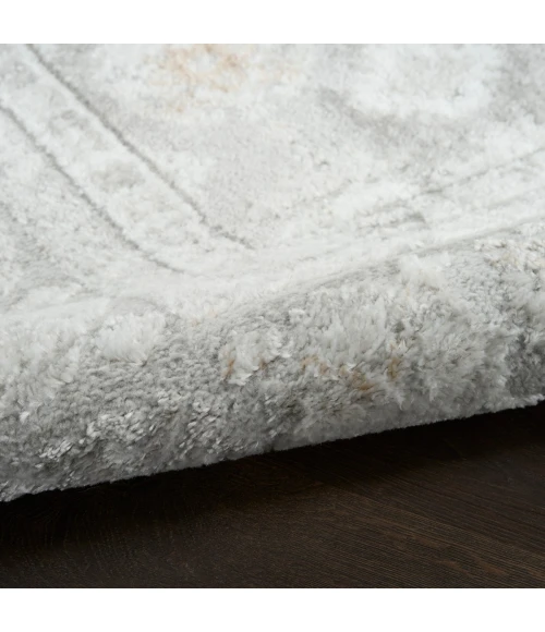 Nourison Dekor Grey DEK02 7 ft. 10 in. X 9 ft. 10 in. Rect. Rug