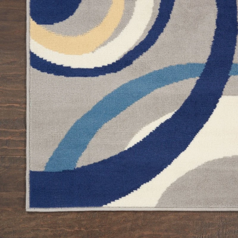 Nourison Grafix Area Rug GRF21-Grey