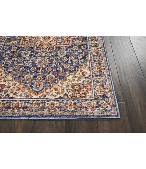 Nourison Home Lagos Navy LAG01 2ft.3in. x 7ft.6in. Rect. Rug