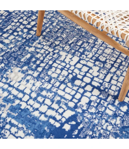 Nourison Whimsicle Area Rug WHS07-Ivory Navy