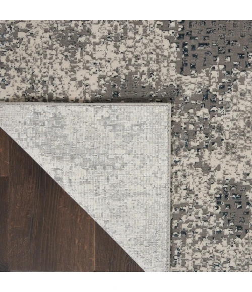 Michael Amini MA90 Uptown Area Rug UPT02-Ivory/Grey