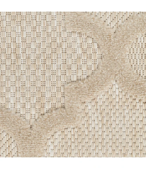 Nourison Home Easy Care Cream NES01 2 ft. 2 in. X 7 ft. 6 Rectangle Rug