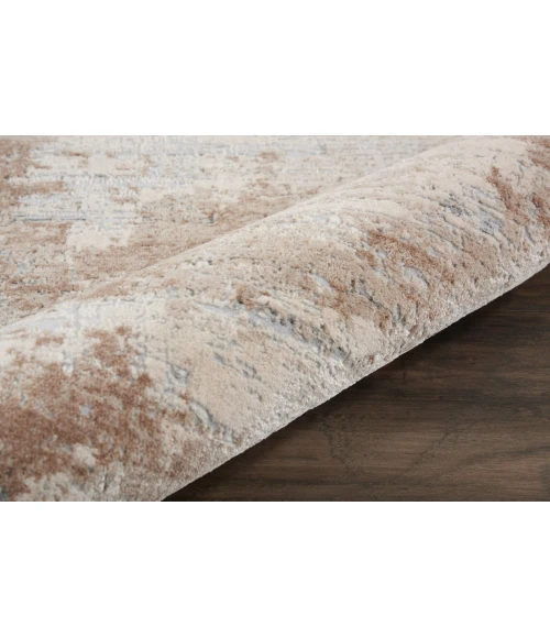Nourison Rustic Textures Area Rug RUS03 Beige 7'10" Round