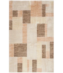 Nourison Home Astra Machine Washable ASW09 Beige Multicolor 4 ft. X 6 ft. Area Rug
