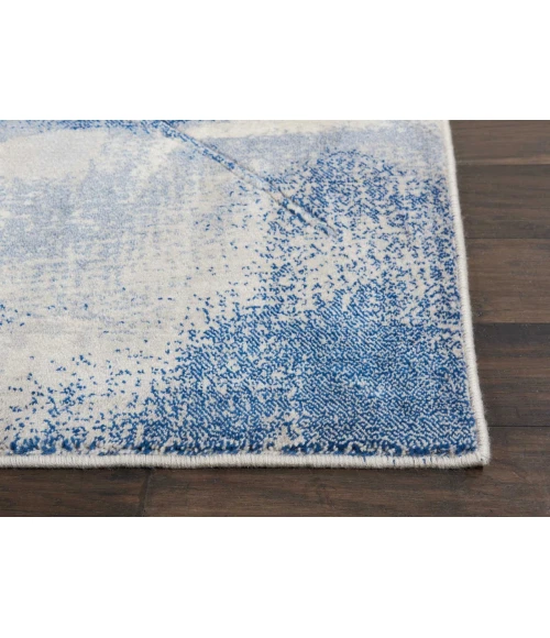 Nourison Somerset Area Rug ST18-Ivory/Blue