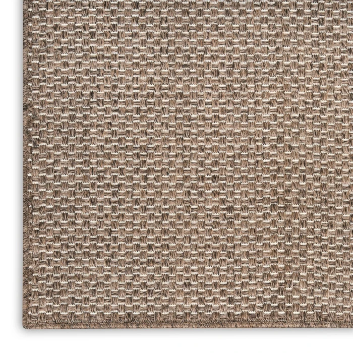 Nourison Tulum Brown TLM03 6 ft. X 9 ft. Rect. Rug