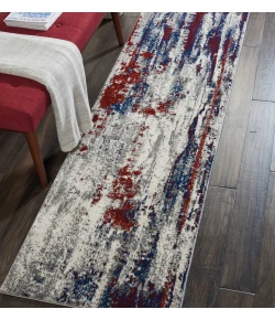 Nourison Home Maxell MAE15 Multicolor 2 ft. 2 in. X 7 ft. 6 in. Area Rug