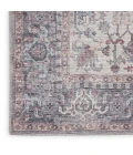 Nicole Curtis Machine Washable Series 1 Area Rug SR104 Grey