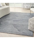 Michael Amini Ma30 Star Area Rug SMR02 Blue 4' x 6'