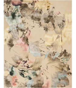 Nourison Home Prismatic PRS15 Beige Multicolor 7 ft. 9 in. X 9 ft. 9 in. Area Rug