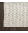 Nourison Natural Texture Ivory Beige NTX01 2ft.2in. x 12ft. Rect. Rug