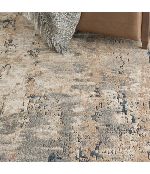Nourison Quarry Beige Grey QUA01 12 ft. X 15 ft. Rect. Rug