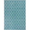 Nourison Home Amore AMOR2 Aqua 6 ft. 7 in. X 9 ft. 6 in. Area Rug