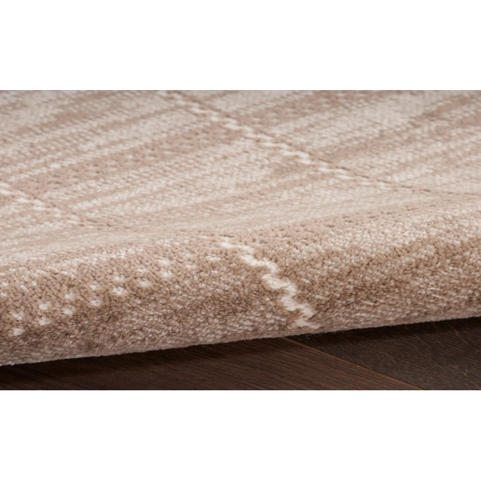 Nourison Serenity Home Mocha Ivory SRH05 9 ft. X 12 ft. Rectangle Rug