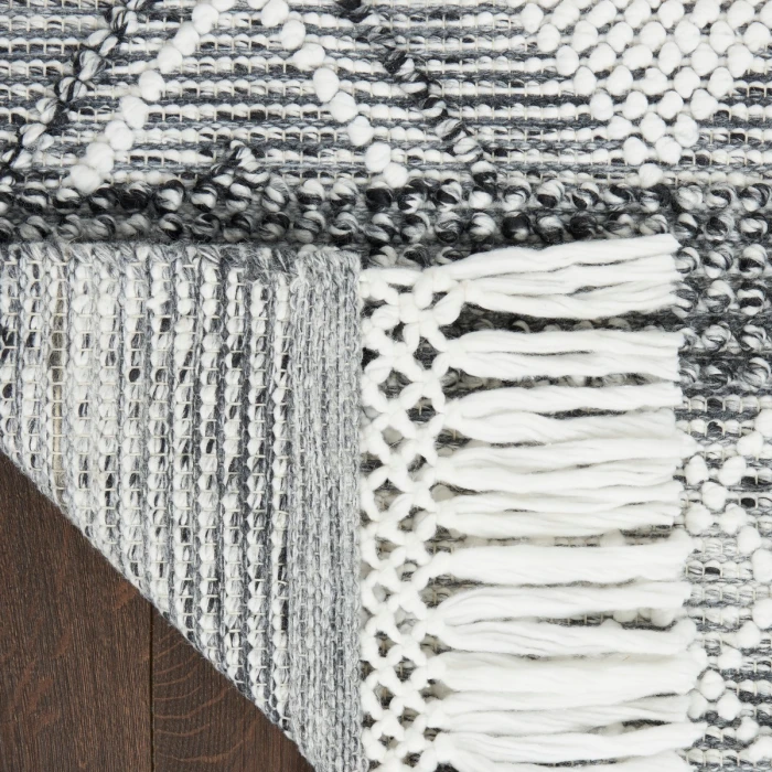Nicole Curtis Series 3 Area Rug SR301 Grey/Ivory 2'3" x 8'