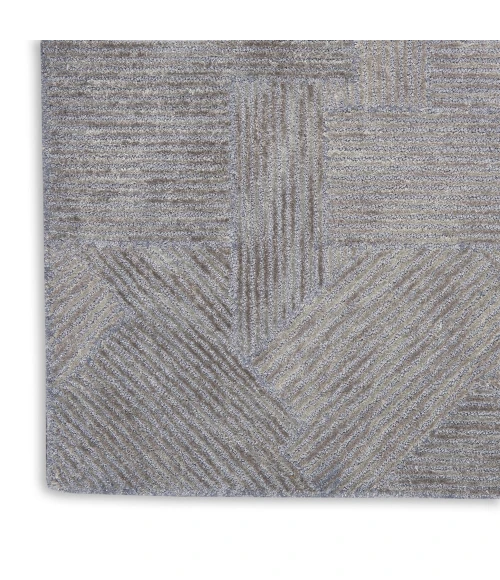 Michael Amini Ma30 Star Area Rug SMR01 Slate
