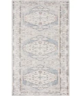 Nourison Astra Machine Washable Light Blue ASW11 2 ft. X 6 ft. Rectangle Rug