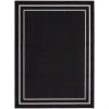 Nourison Home Nourison Essentials NRE02 Black Ivory 8 ft. X 10 ft. Area Rug