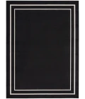 Nourison Nourison Essentials Area Rug NRE02 Black Ivory