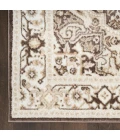 Nourison Dekor Brown Ivory DEK08 5 ft. 3 in. X 7 ft. Rect. Rug